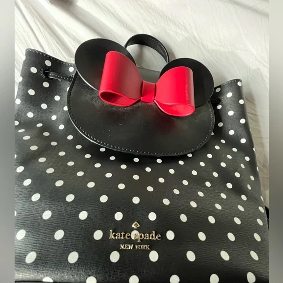 Kate Spade x Minne Mouse Disney backpack like new